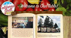 Desktop Screenshot of californiagrillrestaurant.com