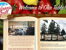Tablet Screenshot of californiagrillrestaurant.com